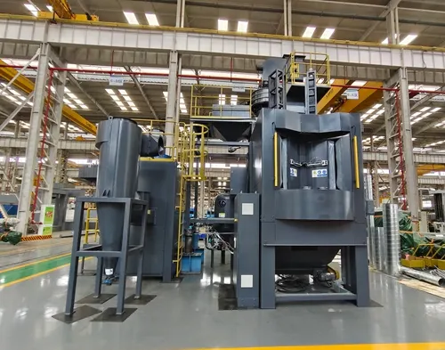 Máy phun cát không bụi tự động