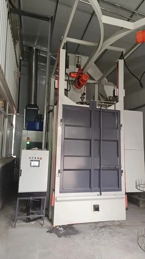 Sự khác biệt giữa máy phun cát và máy ph