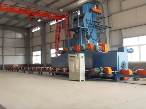 Ống bên ngoài tường bắn máy